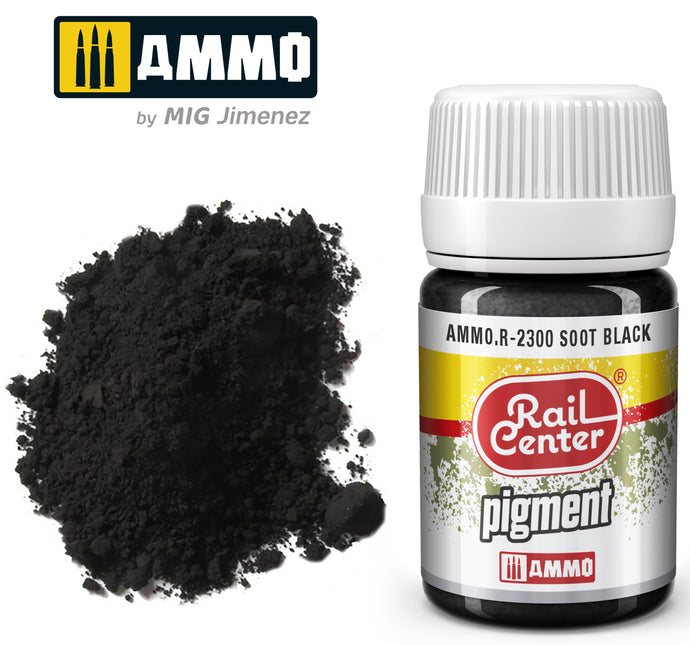 Ammo Mig Rail Center Soot Black (35ml)