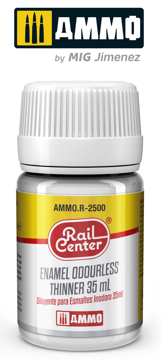 Ammo Mig Rail Center Odorless Thinner (35ml)