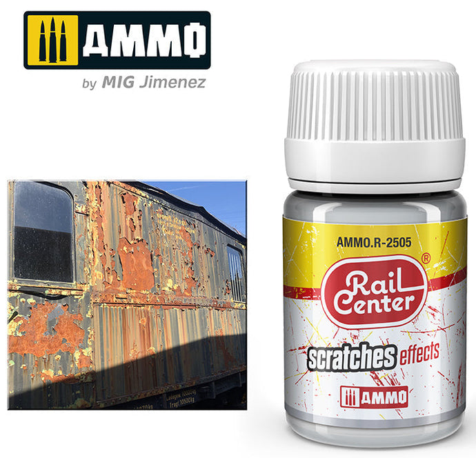 Ammo Mig Rail Center Scratches Effects (35ml)