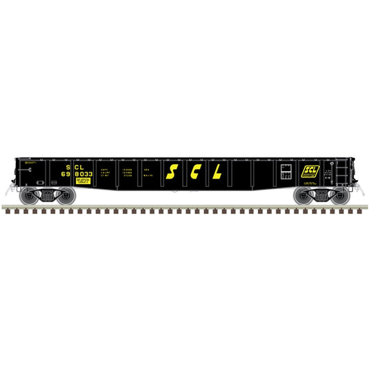 Atlas N Scale ACF 70-Ton 52' Gondola Seaboard Coast Line SCL