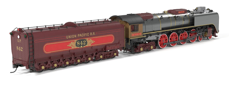 Load image into Gallery viewer, Broadway Limited HO Scale Union Pacific FEF-3 4-8-4 #842 Ornate Fantasy Scheme Paragon4 DCC/Sound &amp; Smoke – BLI10212
