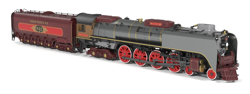 Load image into Gallery viewer, Broadway Limited HO Scale Union Pacific FEF-3 4-8-4 #842 Ornate Fantasy Scheme Paragon4 DCC/Sound &amp; Smoke – BLI10212
