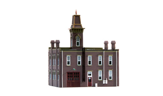 Woodland Scenics N Scale Built and Ready Firehouse