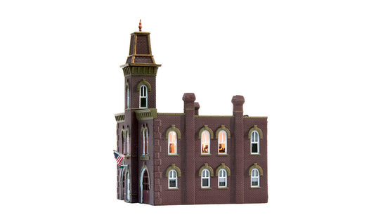 Woodland Scenics N Scale Built and Ready Firehouse