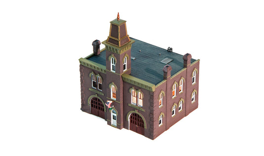 Woodland Scenics N Scale Built and Ready Firehouse