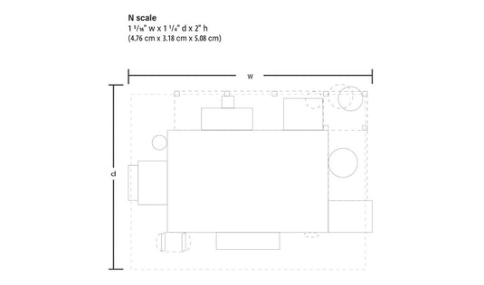 Woodland Scenics HO Scale Interlocking Tower - BR5074