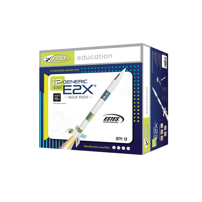 Estes Generic E2X Bulk Pack/12pc  E2X