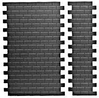 Pikestuff Concrete Block Walls14-1/2 x 9-1/4'