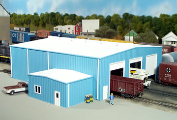 Pikestuff The Shops w/Add-On Office - Kit9-5/8 x 11-1/16