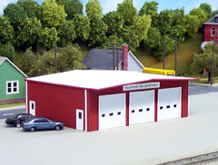 Pikestuff Fire StationKit - Red 7 x 5-1/2