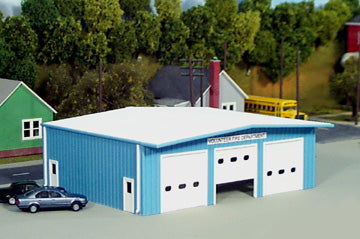 Pikestuff Fire StationKit (blue) - 7 x 5-1/2