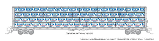 ido N Scale Centerbeam Flatcar Lumber Load Tolko – RAP102158