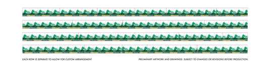 Rapido HO Scale Centerbeam Flatcar Lumber Load Irving – RAP102164
