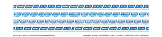 Rapido HO Scale Centerbeam Flatcar Lumber Load Tolko – RAP102167
