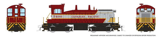Rapido HO Scale Canadian Pacific EMD SW9 CP