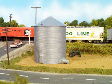 Rix Products 304 HO Scale 30' Corrugated Grain Bin