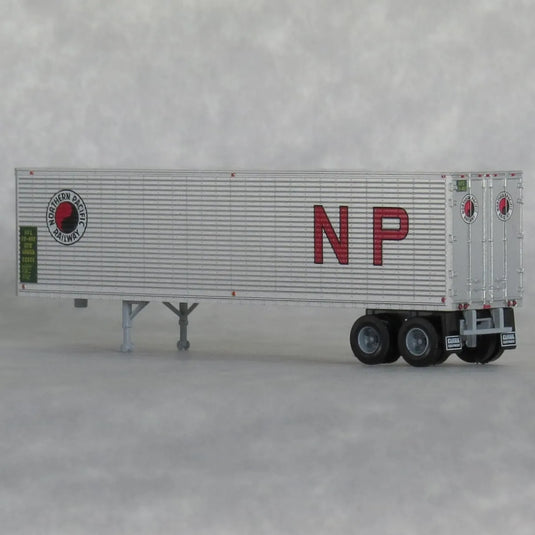 Trainworx N Scale Northern Pacific 40' Corrugated Trailer NP