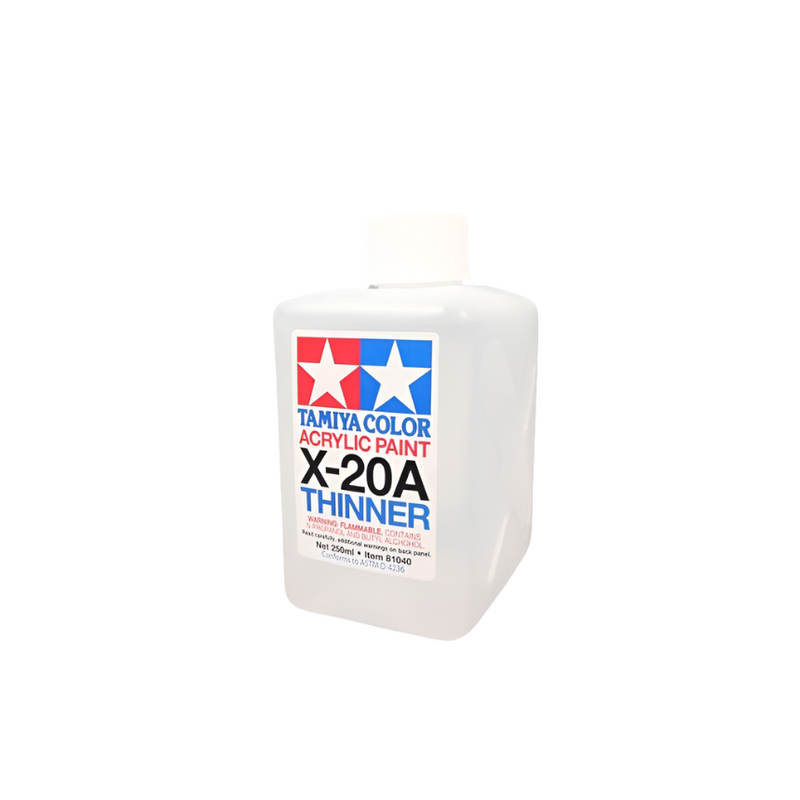 Load image into Gallery viewer, Tamiya Acrylic Paint X-20A Thinner 250ml Bottle TAM81040
