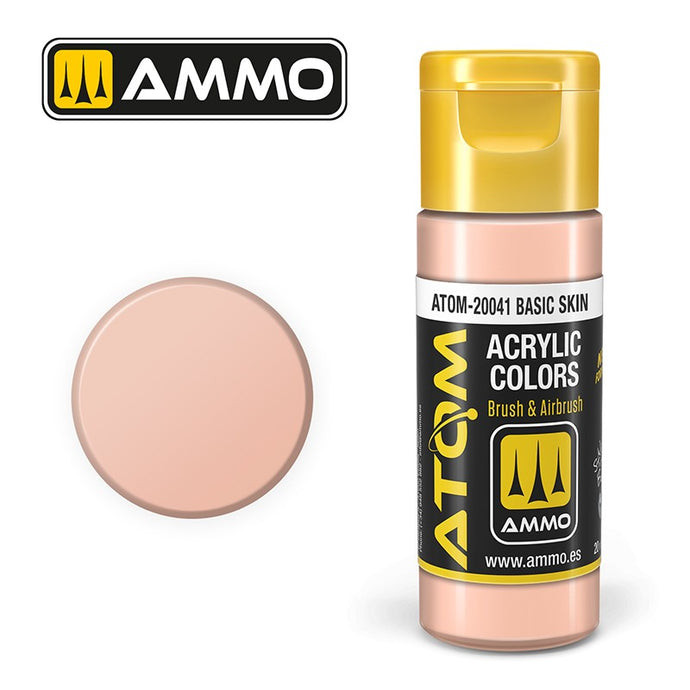 Ammo Mig Atom Color Acrylic Basic Skin