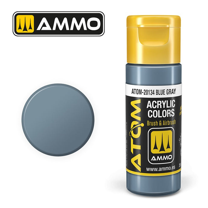 Ammo Mig Atom Color Acrylic Blue Gray FS35237