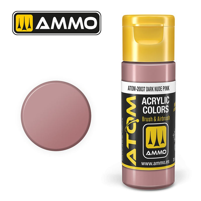 Ammo Mig Atom Color Acrylic Dark Nude Pink