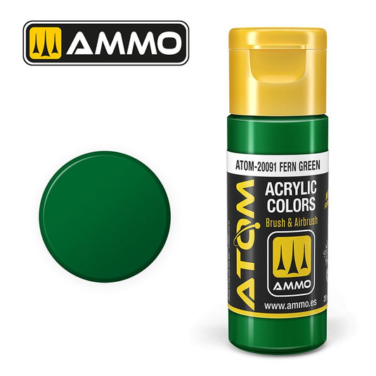 Ammo Mig Atom Color Acrylic Fern Green