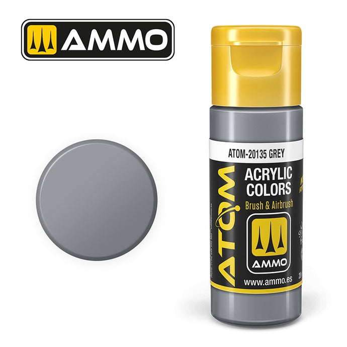 Ammo Mig Atom Color Acrylic Grey FS36251 - KHV-16