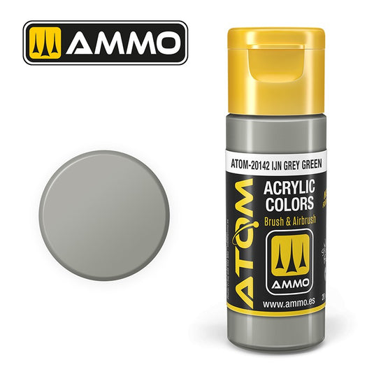 Ammo Mig Atom Color Acrylic IJA Grey Green FS36440 - RAL7038