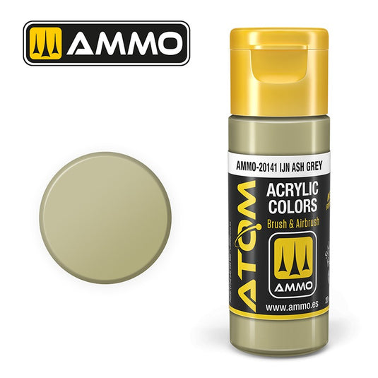 Ammo Mig Atom Color Acrylic IJN Ash Grey RLM84