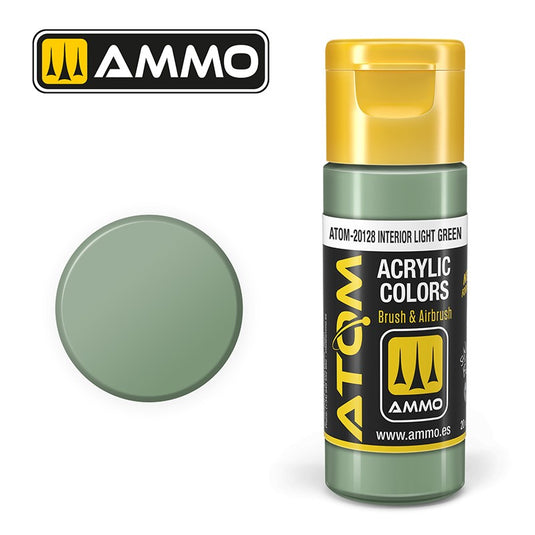 Ammo Mig Atom Color Acrylic Interior Light Green FS34226 - BS283