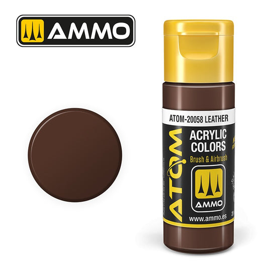 Ammo Mig Atom Color Acrylic Leather