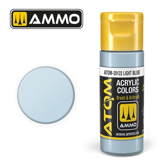 Ammo Mig Atom Color Acrylic Light Blue FS35550