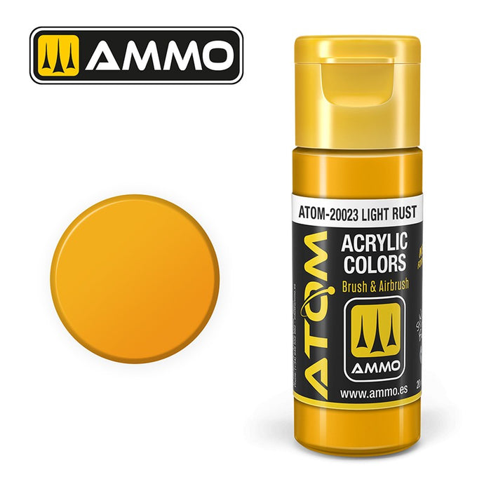 Ammo Mig Atom Color Acrylic Light Rust