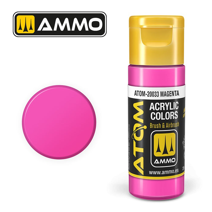 Ammo Mig Atom Color Acrylic Magenta