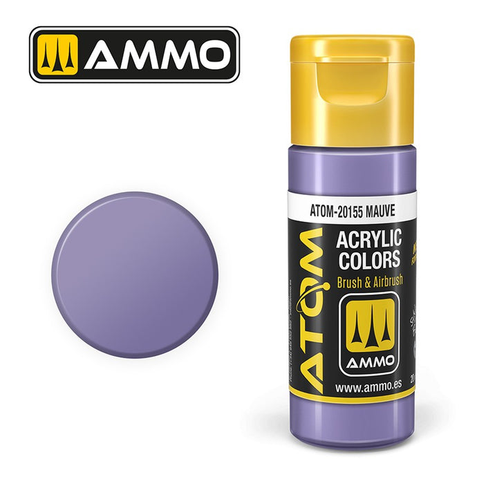 Ammo Mig Atom Color Acrylic Mauve