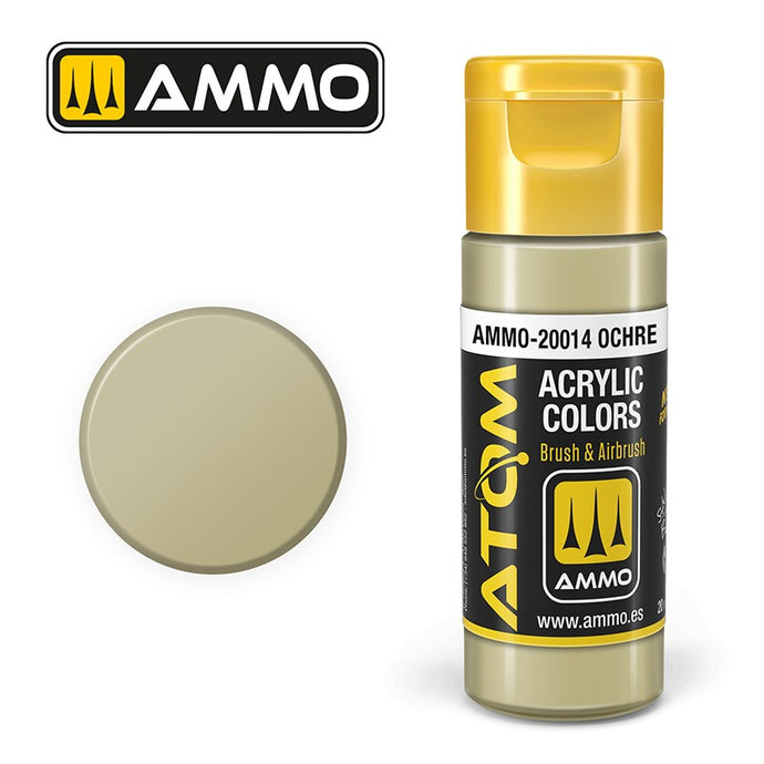 Ammo Mig Atom Color Acrylic Ochre