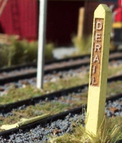 Osborn Models N Scale Derail Post 3041