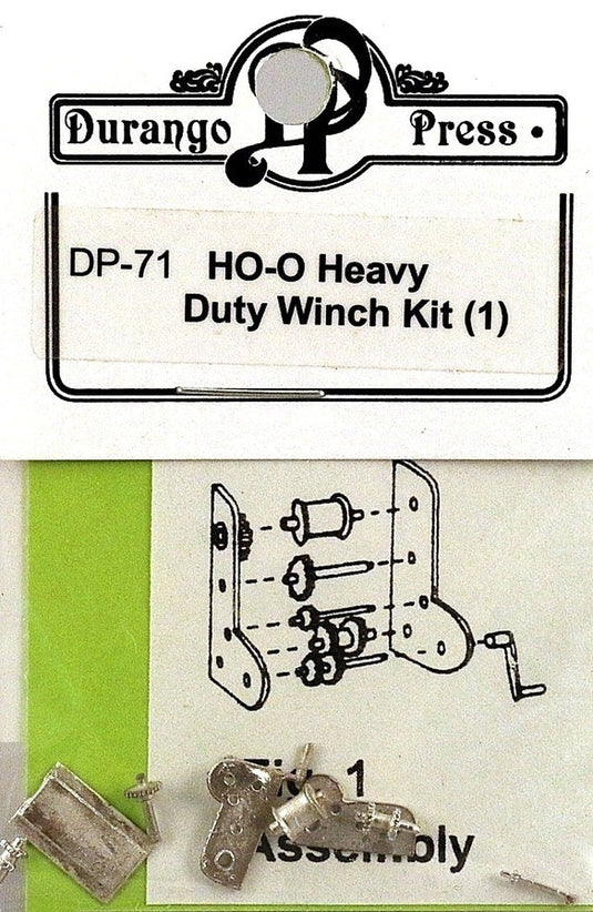 Durango Press 71 HO Scale Heavy Duty Winch Kit