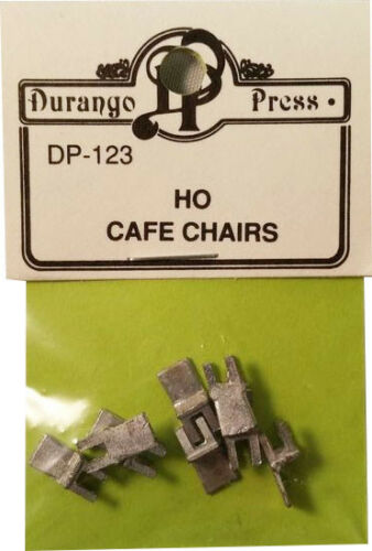 Durango Press 123 HO Scale Cafe Chairs