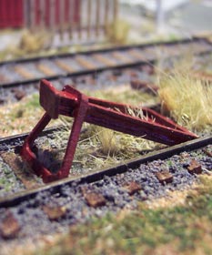 Osborn Models HO Scale Rail End Bumper 4Pk 1096