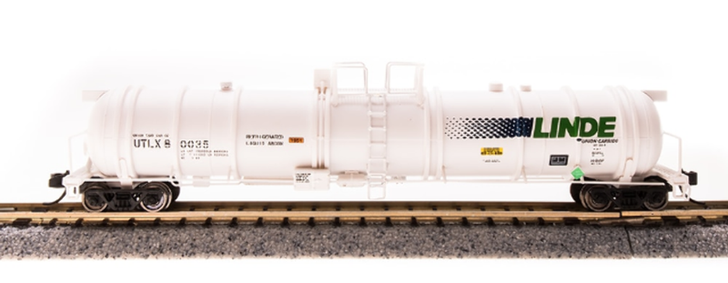Load image into Gallery viewer, Broadway Limited N Linde Cryogenic Tank Car (Pack of 2) - 3724
