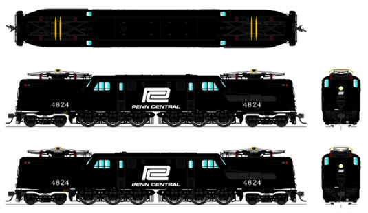 Broadway Limited HO PENN CEN GG1 