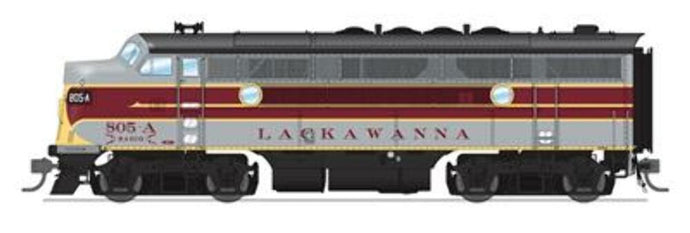 Broadway Limited HO Scale DLW EMD F3A Paragon4 Sound/DC/DCC 