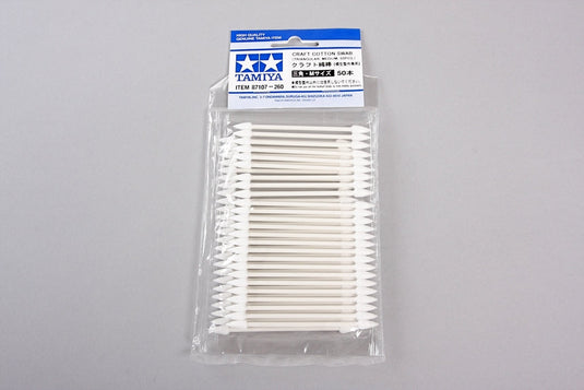 Tamiya Triangular Craft Cotton Swabs 50 Pack