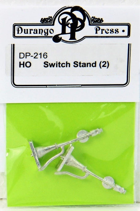 Durango Press 216 HO Scale Vintage Switch Stand(2)