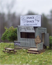 Osborn Models HO Scale Roadside Snackbar 1072