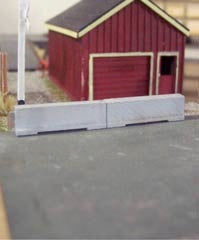 Osborn Models N Scale Concrete Barriers 3087