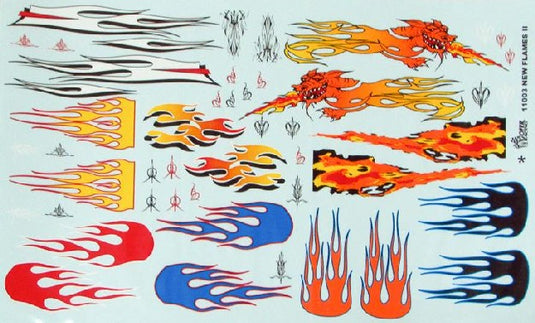 Gofer Racing Decals New Flames Decal