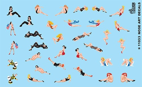 Gofer Racing Decals Nose Art Decal