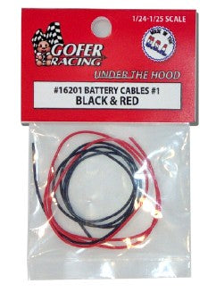 Gofer Racing Decals Battery Cables Black And Red